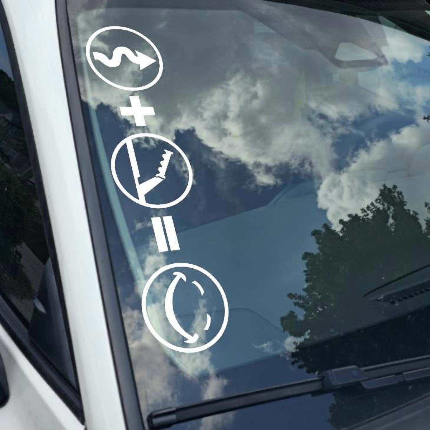 GEM Car Side Panel Decal/Sticker For Model E825 (1999-2004) – Clear, Black & Grey Vinyl