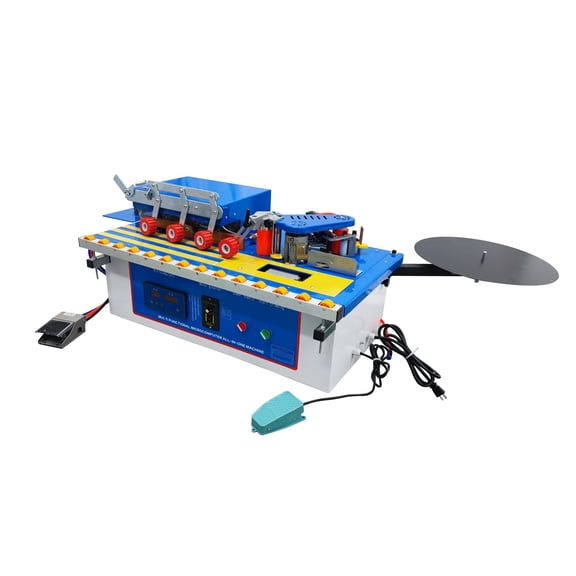 Curve Straight Automatic Edge Banding Machine Double-side Gluing Woodworking Sealing Machine 110V