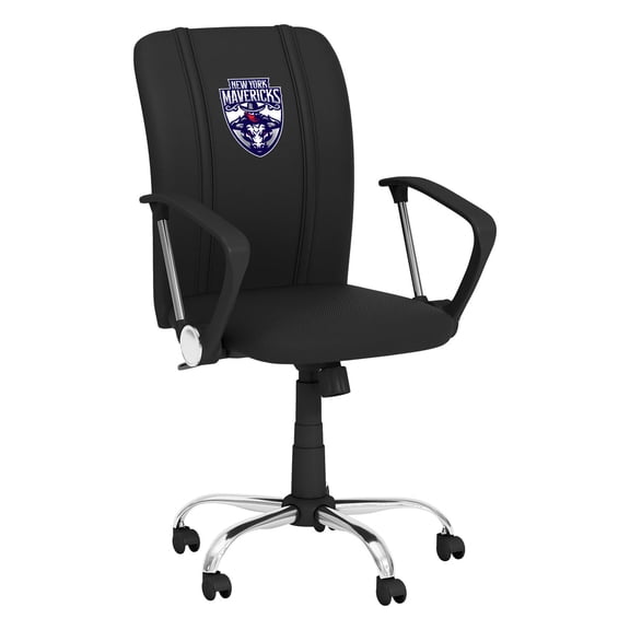 Curve Task Chair with New York Mavericks Primary Logo