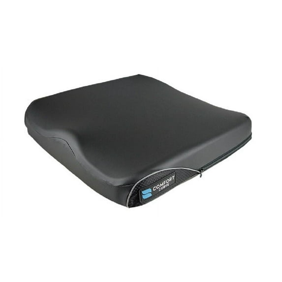Curve Wheelchair Cushion Size: 20" x 18", Cover Type: Comfort-Tek
