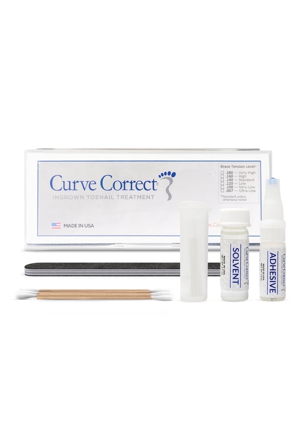 Ingrown Toenail Corrector Kit - 10 Braces for In Grown Toe Nail Treatment
