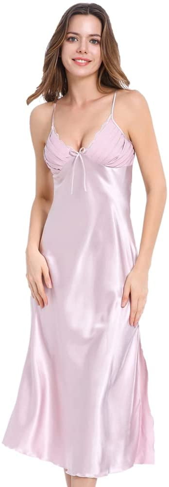 Curv Sexy Chemise Plus Size Silk Nightgowns for Women