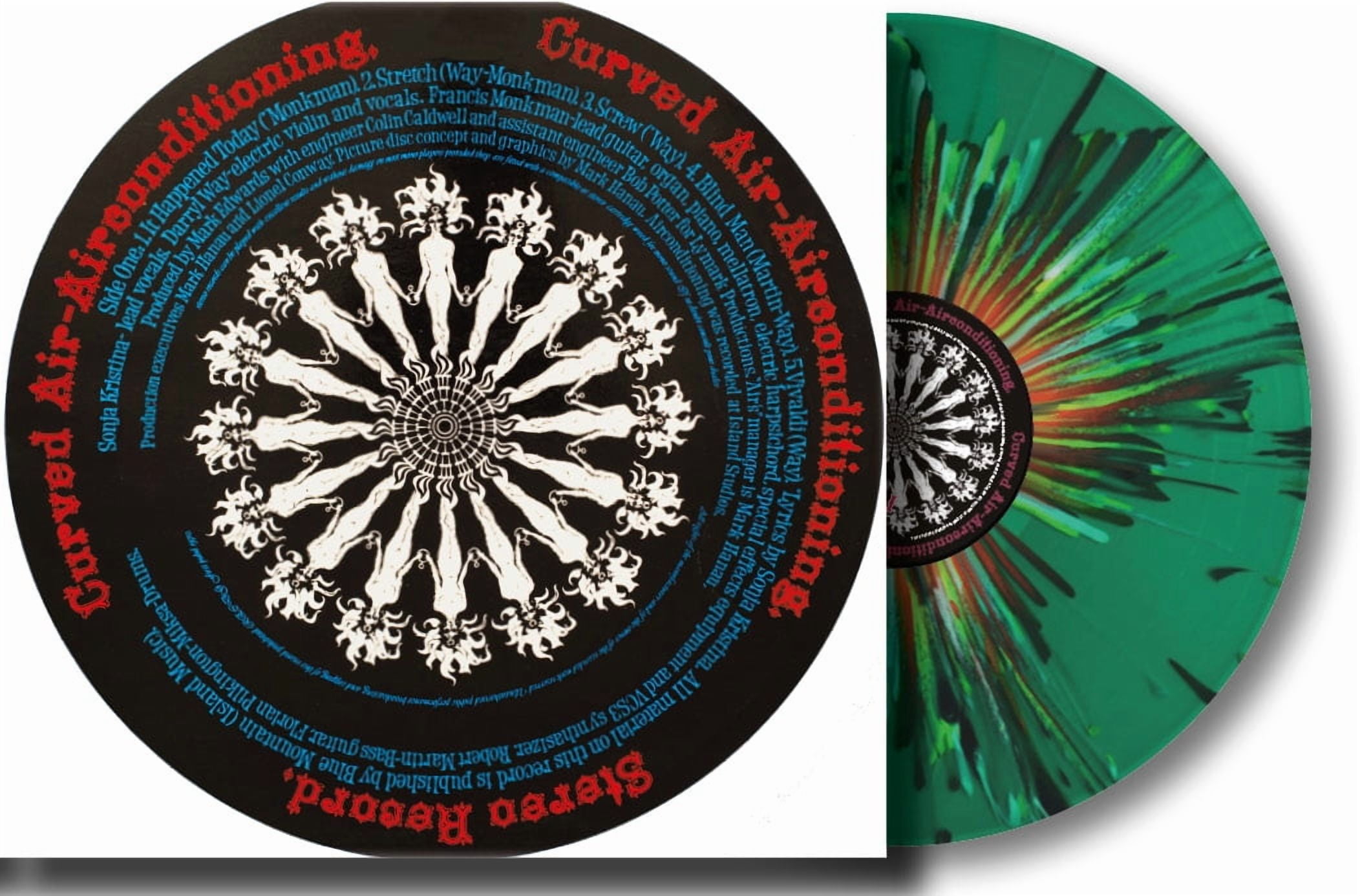 Curved Air - Airconditioning - Splatter Green Vinyl - Music & Performance
