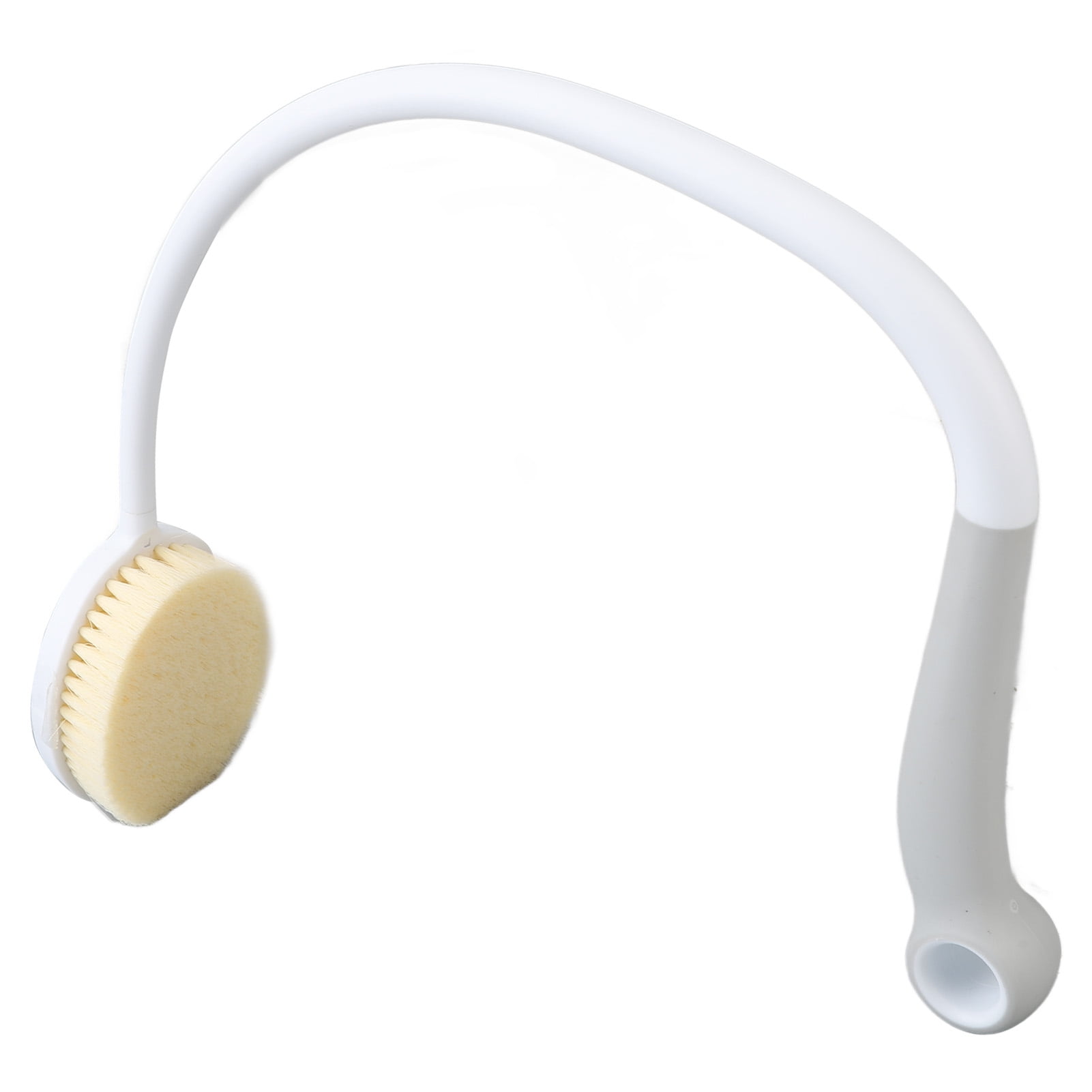 Curved Back Scrubber U Shaped Bendable Back Bath Brush with Long Curved
