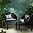 thumbnail image 1 of Curved Back & Unique Rope Appearance / Create Cozy Outdoor Space with Water-Resistant Seating, 1 of 7