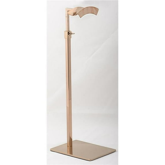 Curved Bar Handbag Stand, Rose Gold