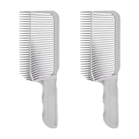 Curved Barber Comb, Ergonomic Design, Gradient, Heat-Resistant, for Home/Hairdressing, Adult Use