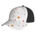 thumbnail image 1 of Curved Design Along The Top Of The Baseball Cap Reinforced Adjustable Breasted Four Seasons Available Flower Bee, 1 of 8