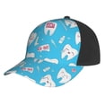 thumbnail image 1 of Curved Design Along The Top Of The Baseball Cap Reinforced Adjustable Breasted Four Seasons Available Cartoon Toothbrush, Toothpaste And Toothpick Elements (4), 1 of 8