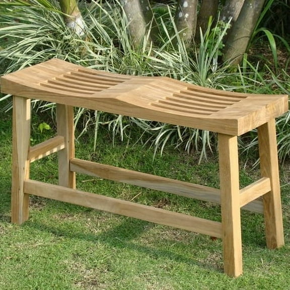 Curved Double Seat Bench