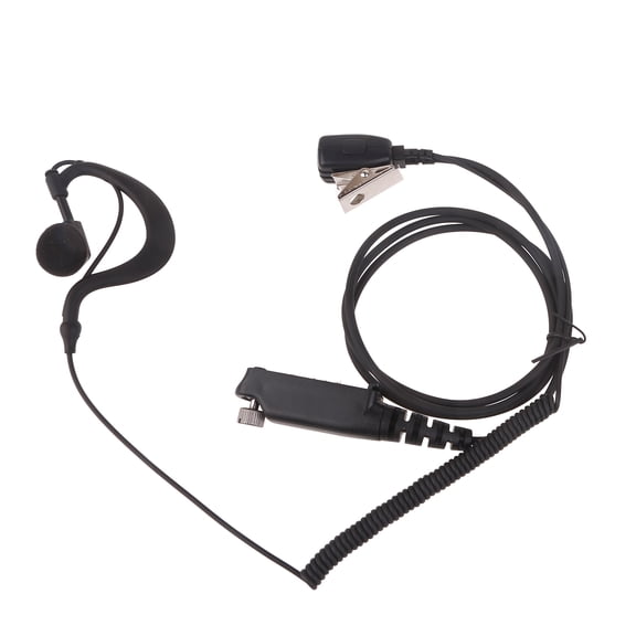 Curved Earpiece Headset with Communication Versatile Ears Headphones for STP8000 & STP9000 Radios