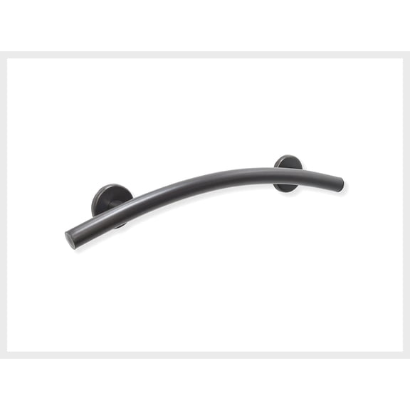 Curved Grab Bar for Bathroom Bathtub Shower Kitchen Safety/304 Stainless/Oil Rubbed Bronze/ 24" x 3"
