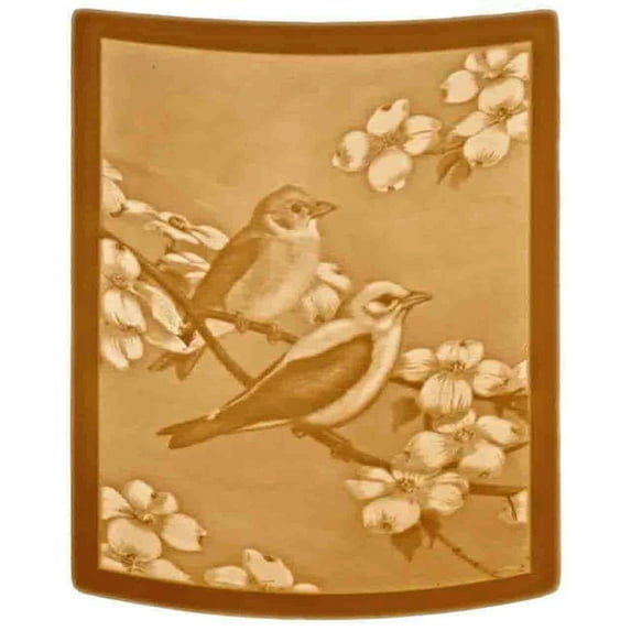 Curved Night Light - Porcelain Lithophane Night Light