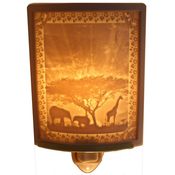 Curved Night Light - Porcelain Lithophane Night Light