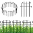 thumbnail image 1 of Curved No-Dig Decorative Garden Fence Animal Barrier, Outdoor 16.6 "H X 10.3 FT, 1 of 6