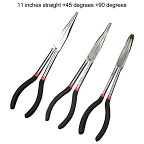 Curved Nose Pliers Firm And Sturdy High-Quality Grips Humanized Design