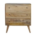 thumbnail image 1 of Curved Oak-ish Chest, 1 of 5