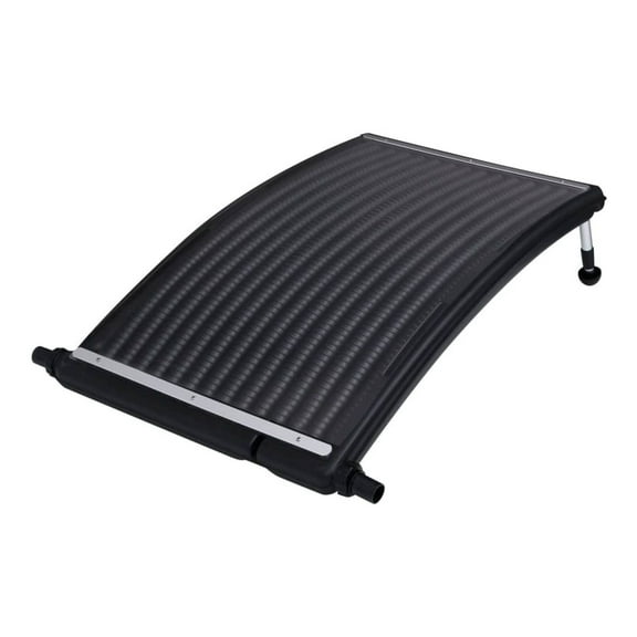 Curved Pool Solar Heating Panel 43.3"x25.6" Black