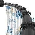 thumbnail image 1 of Curved Shower Curtain Rod 35-82In(2.9-6.8Ft), Matte Black Rounded Rustproof Shower Rod for Bathroom Bathtub, Adjustable Arched Shower Rod, Never Rust|Extra Space|Non-Slip|Expandable|Need to Drill, 1 of 9