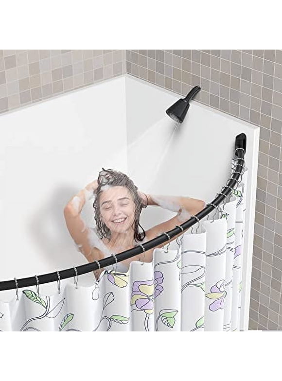 Adjustable Shower Curtain Rod in Shower Curtain Rods