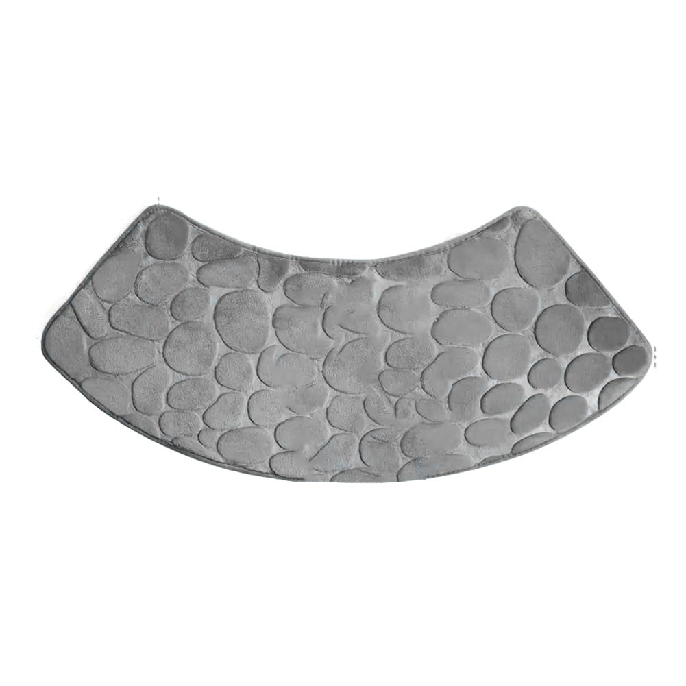 Curved Shower Mat Washable Curved Non Slip Bathroom Anti Slip Mat For ...