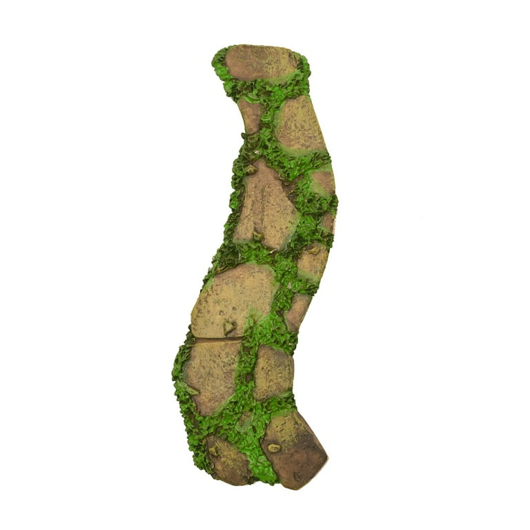 Miniature Curved Stone Walkway Fairy Garden Path Mini Dollhouse Decor Accessory Miniature Curved Stone Walkway Fairy Garden Path Mini Dollhouse Decor Accessory