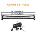 Curved/Straight 22 32 42 52inch 675W 540W Led Light Bar Driving Lights
