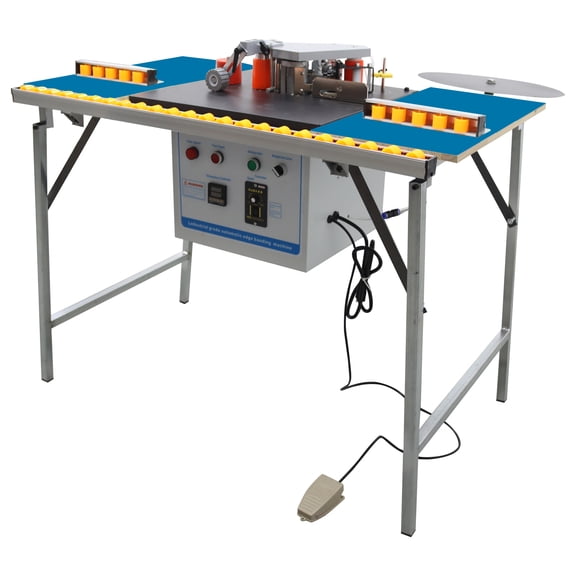 Curved Straight Edge Banding Machine Double-Sided Gluing Automatic Belt Breaking Commercial 110V