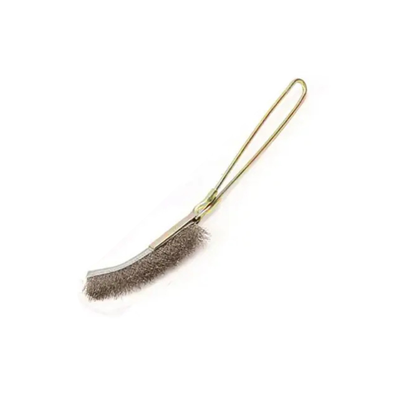 Mini Wire Brush Set For Bonsai Cleaning – 3 Steel Brushes For Tree Trunk & Narrow Spaces, Non-Slip Ergonomic Handle