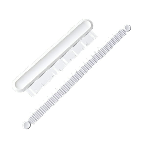 Curved Tool with Measurement Scale for Precise Fondant and Flower Arrangement