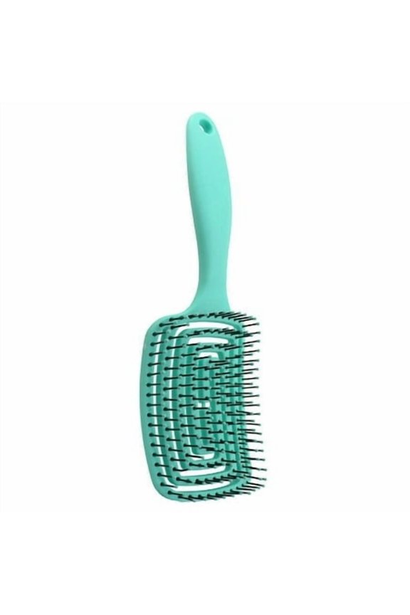 Curved Vented Hair Brushes for Women, Anti Frizz Hair Detangling Brush for Long Thick Curly Hair, Fast Drying Hair Detangler Wet Hair Brush