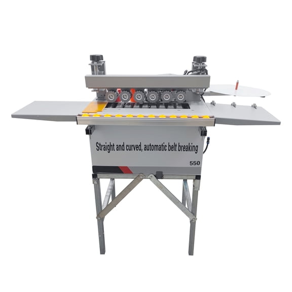 Curved and Straight Edge Banding Machine Edge Sealer Automatic Belt Breaking for Woodworking
