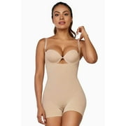 Curveez Shapewear for Women Bodysuits for Women Tummy Control Body Shaper Bodysuit