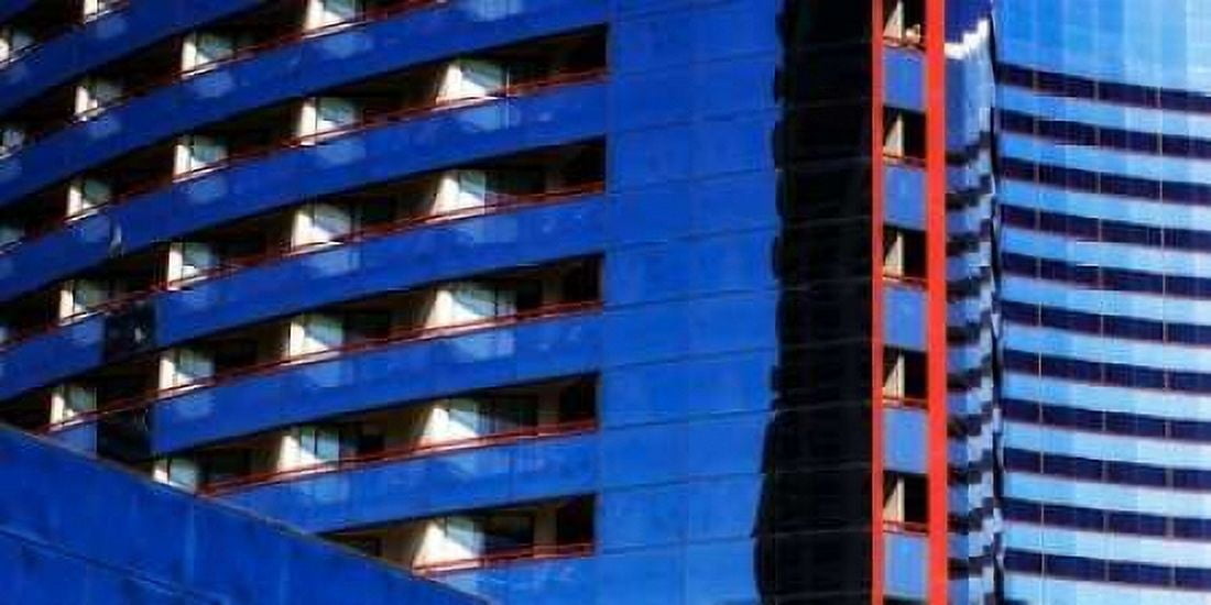 Curves and Reflections I Canvas Art - Alan Hausenflock (24 x 48)
