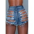 thumbnail image 1 of Curves for Days Shorts, Blue - Medium, 1 of 1