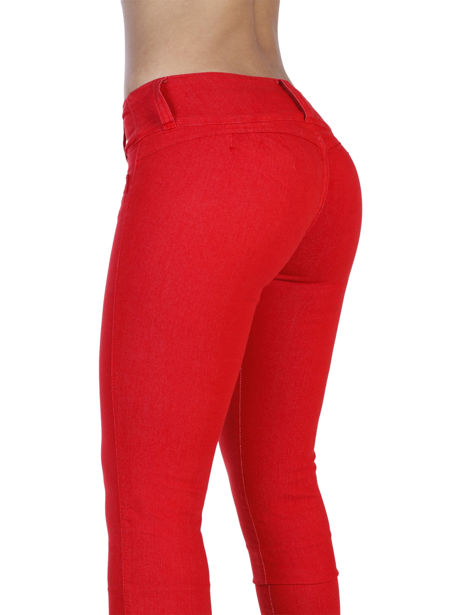Red Butt Lifter Jeans Wonderfit 2080 - Wonderfitshapers