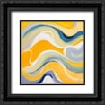 thumbnail image 1 of Curvilinear Bright I 2x Matted 20x20 Black Ornate Framed Art Print by Loreth, Lanie, 1 of 2