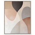 thumbnail image 1 of Curvilinear Quadrants IV Canvas Print Boho Art by Art Remedy, Silver Frame, 16 x 20, 1 of 6