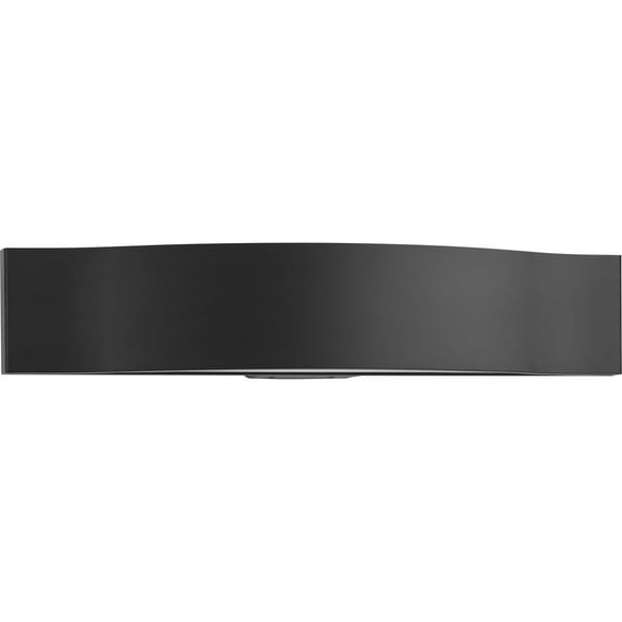 Curvity LED Collection 24 in. Black Modern 3CCT Integrated LED Linear Vanity Light