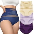 thumbnail image 1 of Curvlya Underwear, Curvlya High-Waist Tummy Control Seamless Shaping Panties,Calzon Faja Para Abdomen Bajo(XS), 1 of 5