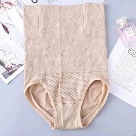 Curvy Body Shaping Control Top Panties with High Waist Design