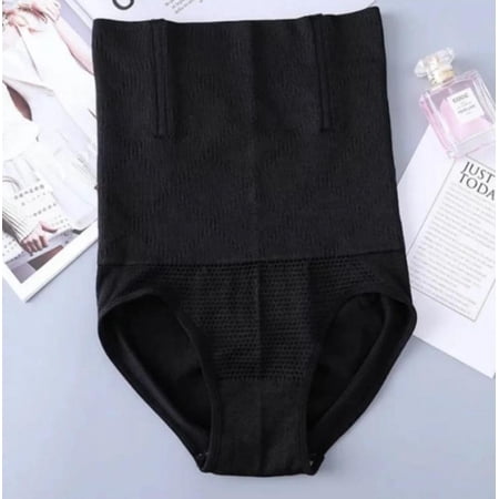 Curvy Body Shaping Control Top Panties with High Waist Design