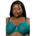thumbnail image 1 of Curvy Couture Sheer Mesh Unlined Bra 1311, 1 of 50