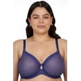 thumbnail image 1 of Curvy Couture Sheer Mesh Unlined Bra 1311, 1 of 50