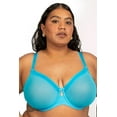 thumbnail image 1 of Curvy Couture Sheer Mesh Unlined Bra 1311, 1 of 50