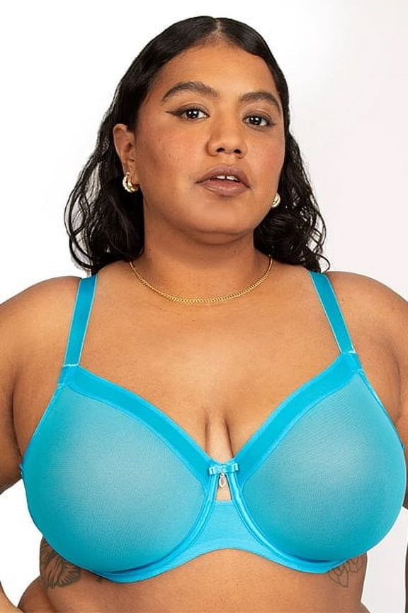 Sheer Mesh Unlined Bra 1311