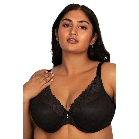 Curvy Couture Sheer Whisper T-Shirt Bra 1607