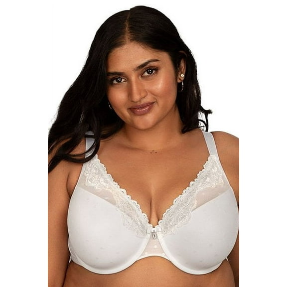 Curvy Couture Sheer Whisper T-Shirt Bra 1607