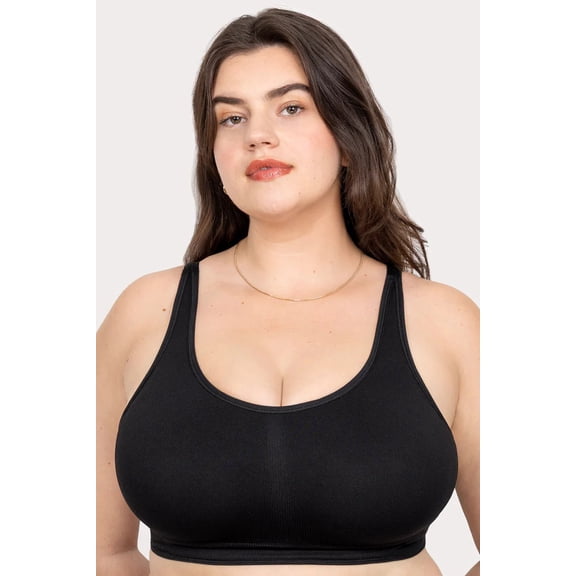 Curvy Couture Smooth Seamless Support Wireless Bra 1605