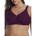 thumbnail image 1 of Curvy Couture Women's Plus Size Cotton Luxe Wireless Bra, 1 of 16